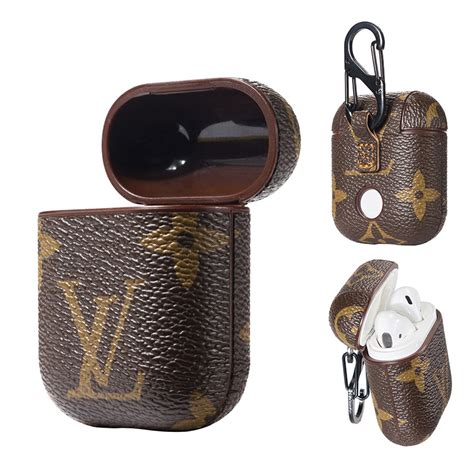 louis vuitton monogram airpods case|louis vuitton airpods case original.